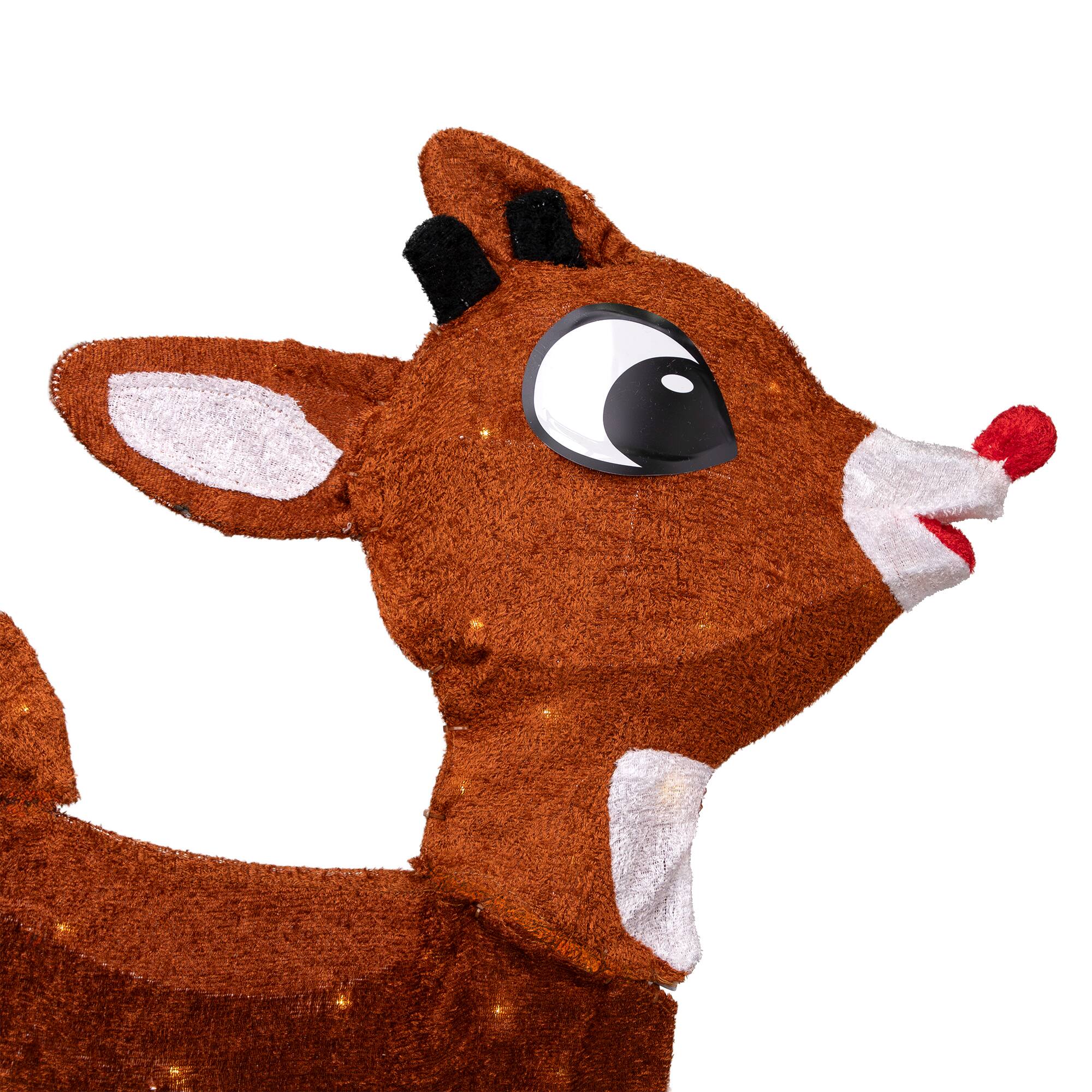 Lighted Rudolph & Clarice Outdoor Christmas Décor Set